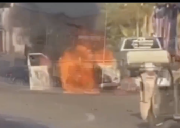 Captan enfrentamiento entre  militares y hombres armados en Sonoyta, Sonora